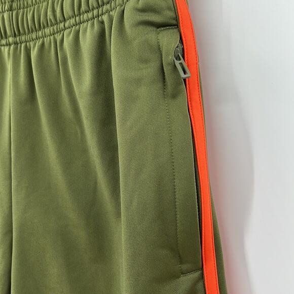 Adidas Men's Tricot 10 Shorts - Wild Pine/Orange - Small - New with tags - Picture 3 of 7